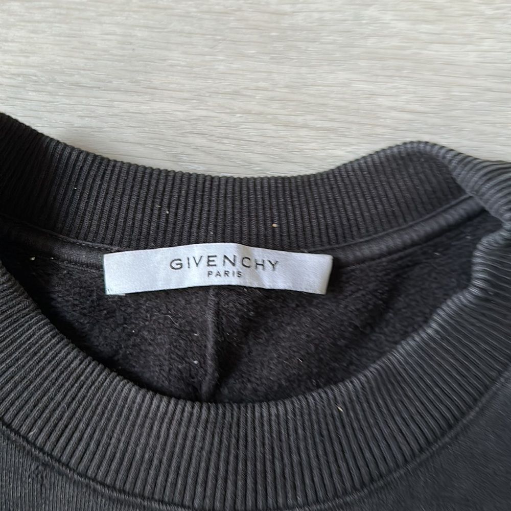 Givenchy Jesus Patchwork Cotton Oversized Sweatsh… - image 5